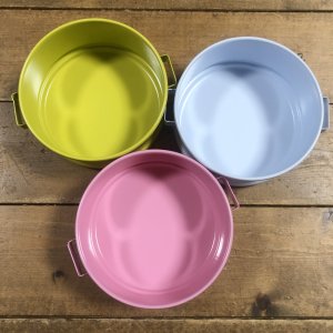 画像3: ≪タイ雑貨≫ホーロー ・パステル3段  弁当箱  C