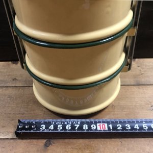 画像6: タイ製　ホーロー　黄色3段　弁当箱