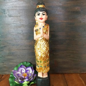 画像1: サワディー人形   40cm A金