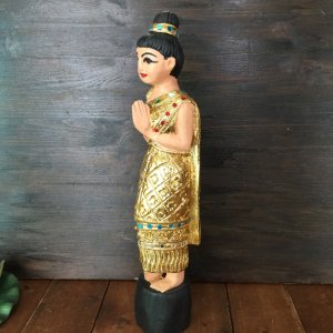 画像2: サワディー人形   38.5cm 金C