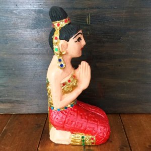 画像3:  座り姿26cm赤　A