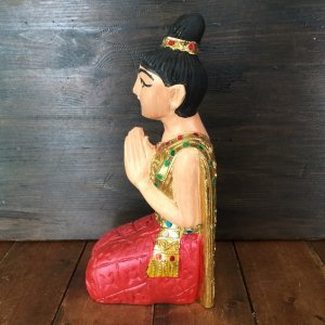 画像2:  座り姿26cm赤　A