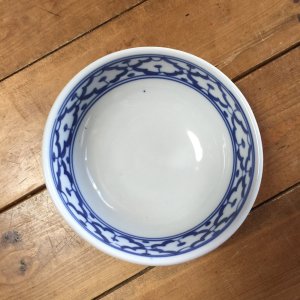 画像2: 【OUTRET】（歪みあり） 青白陶器 お椀　13cm