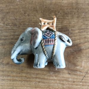 画像7: タイ雑貨　香炉  荷台付象　