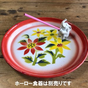 画像7: タイ雑貨　香炉  座り象　白