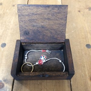 画像4: タイ製　木箱小-C  爪楊枝入れ 