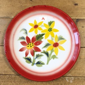 画像1: 【OUTRET】（エッジ部分にキズ）ホーロー23cm：Aタイプ