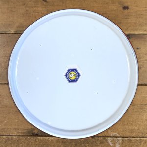 画像2: 【OUTRET】（エッジ部分にキズ）ホーロー23cm：Bタイプ