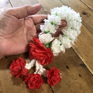 画像5: マーライ輪 白＆赤（直径8cm）5色展開