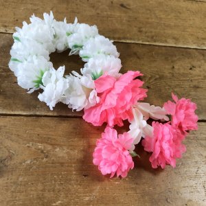 画像4: マーライ輪 白＆ピンク（直径8cm）5色展開