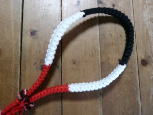 画像2:  ムエタイ モンコン キックボクシング 白黒赤