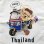 画像3: 《タイ雑貨》トート  テディベア＆トゥクトゥク (3)