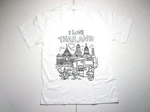 画像2: I LOVE THAILAND　030 L白
