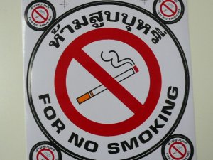 画像3: タイ製　禁煙シール 