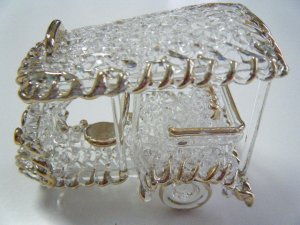 画像1: タイ製ガラス細工　　トゥクトゥク