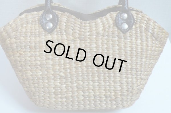 画像2: ウォーターヒアシンス　手さげバック　　　　革手さげ　　　　　　　　　　 　　　　　　　　　　　　　　　　　　　　　　　　　　　　　　　　　　　　