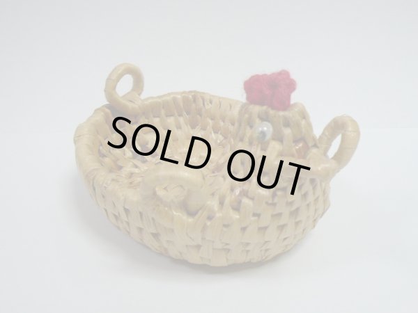 画像2: 小物籠 ニワトリ 