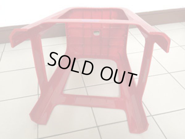 画像9: タイ屋台でお馴染み プラスティック イス（赤）