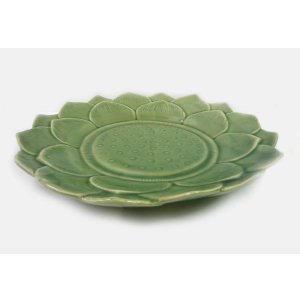 画像: 蓮の花平皿　27cm