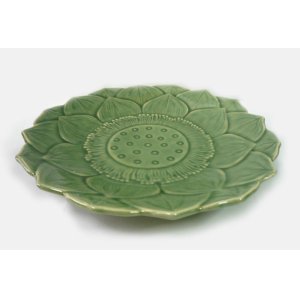 画像: 蓮花 平皿23cm　
