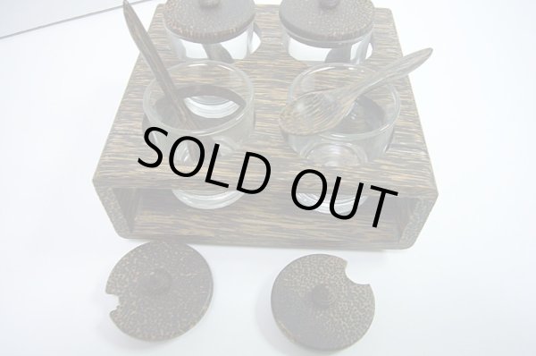 画像5: 　調味料入れ　パームウッド正方形