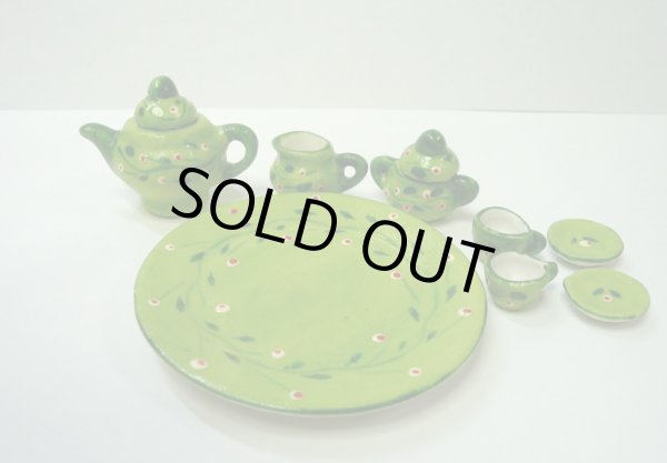 画像3: ティーポットセット　緑