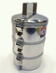 画像6: ZEBRA   3段式弁当箱   14×3（パッキン蓋あり）   ステンレス製 ・ ランチボックス