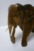 画像5: 木製象置物 鼻下げタイプ　中