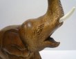 画像5: 木製象置物  鼻上げタイプ　大