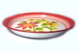 画像4: ホーロー平皿　赤ふち23cmA
