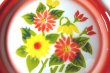 画像2: ホーロー　平皿　縁赤23cm B