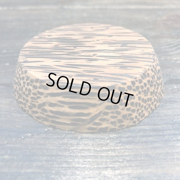 画像5: タイ製 木製小皿 丸型（中ブチ)