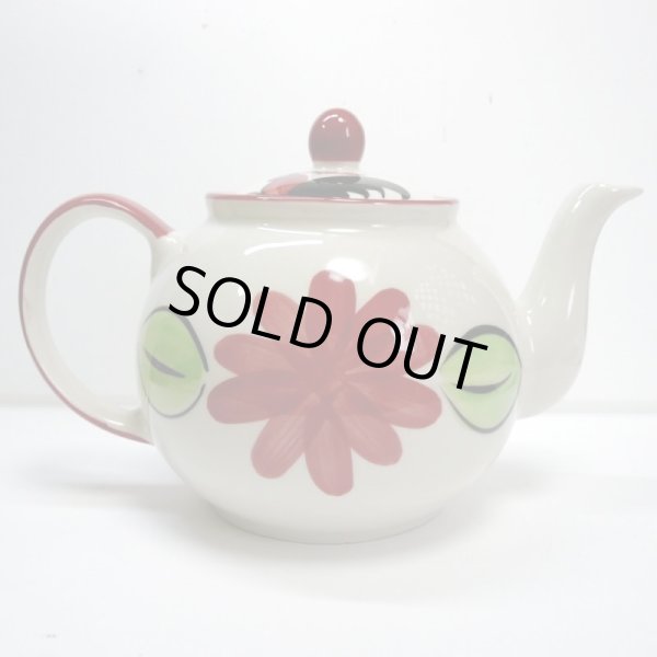 画像2: にわとり柄 ティーポット（B）