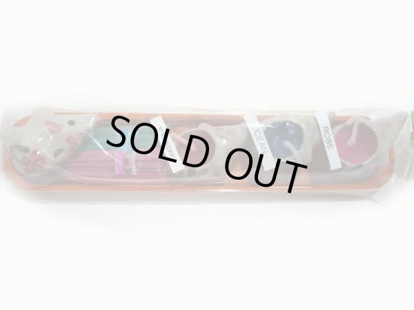 画像2: C:キャンドル＆お香＆お香立てセット 大