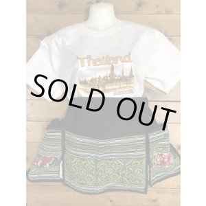 画像: モン族　エプロン　　グリーン系　　【全2種】