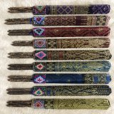 画像: タイ製　箸1膳　箱型カバー付【金糸・タイ柄】