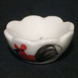 画像: タイ食器　にわとり柄花型ボール（39）