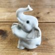 画像2: タイ雑貨　香炉  座り象　白