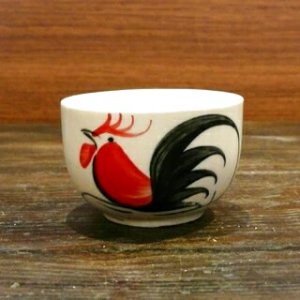 画像: にわとり食器 湯呑み/おちょこ