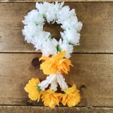 画像: マーライ輪 白＆オレンジ（直径8cm）5色展開