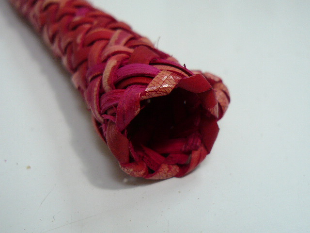 画像3: タイ製 箸筒 赤　