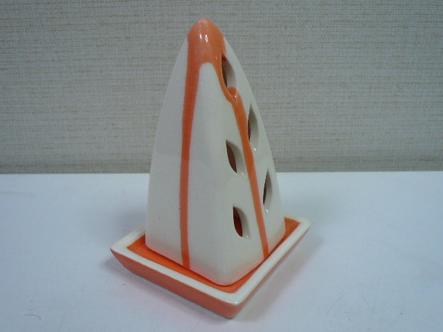 画像3: 三角型香炉オレンジ
