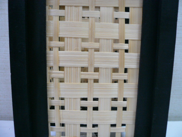 画像: タイ製　あんどん　竹編み　小