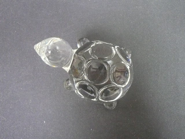 画像2: タイ製ガラス細工 丸カメ大