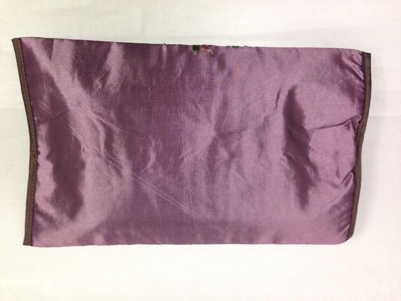 画像: ティッシュカバー花柄（紫）