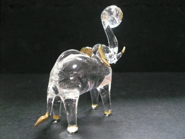 画像3: タイ製ガラス細工 大玉立象