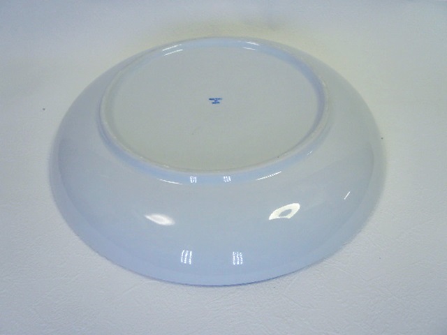 画像5:  青白陶器 総柄皿　30cm 