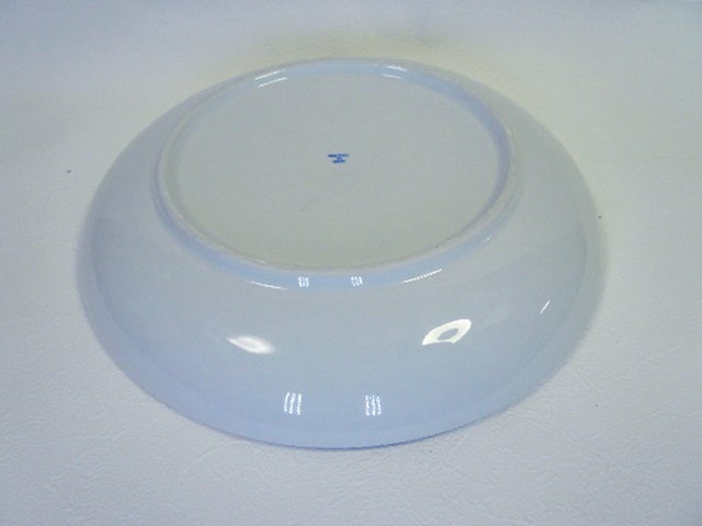 画像5:  青白陶器 総柄皿　30cm 