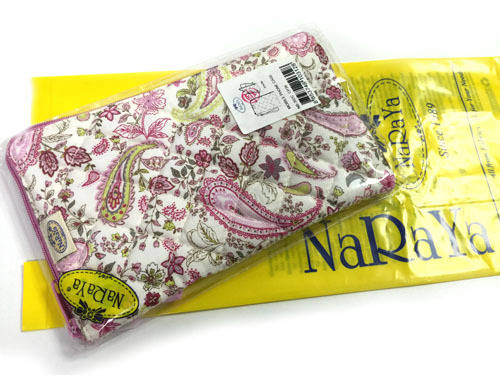 画像: NaRaYa （ナラヤ） iPhone6用　モバイルケース・小物入れ 【ピンク】