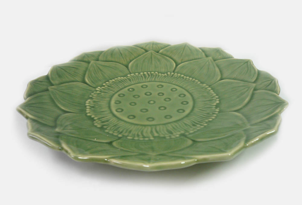 画像2: 蓮花 平皿23cm　